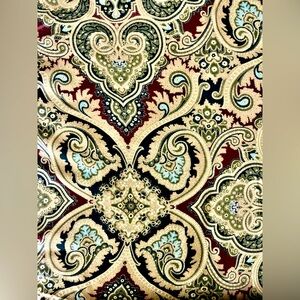Boho paisley full/queen duvet cover and matching shams fit king